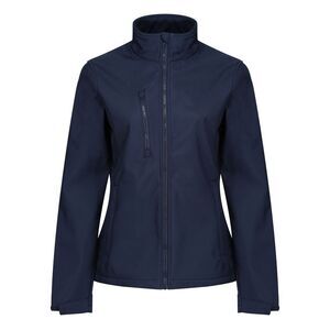 Regatta Womens/Ladies Ablaze 3 Layer Membrane Soft Shell Jacket / Navy